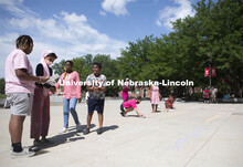 Say Her Name Rally began at the Nebraska Union and then the group marched to the Capitol. July 3, 20