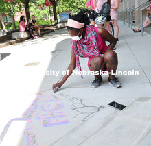 Say Her Name Rally began at the Nebraska Union and then the group marched to the Capitol. July 3, 20