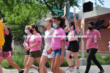 Say Her Name Rally began at the Nebraska Union and then the group marched to the Capitol. July 3, 20