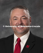 Studio portrait of Michael Merten, Professor and Department Chair, Child Youth and Family Studies. N