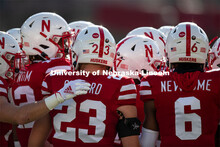 Helmet stickers honor George Flippin. George Flippin attended the University of Nebraska from 1891 t