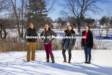 Husker researchers Steven Thomas, Jessica Corman, Katie Anania and Jennifer Clarke are leading a $6 