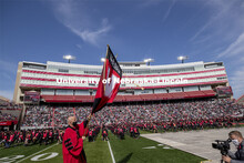 UNL Commencement in Memorial Stadium. May 8, 2021. 