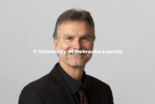 Studio portrait of Alan Mattingly, Assistant Director and Professor of Horn, School of Music, Hixson