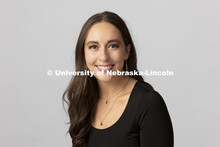 Studio portrait of Jenna Brende, Student Success Coordinator, Hixson-Lied College of Fine and Perfor