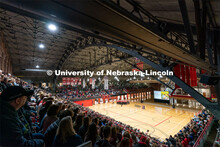 Admitted students listen to Chancellor Ronnie Green and other campus stakeholders at the Welcome Pep