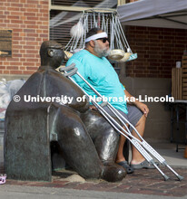 Farmers Market in the Haymarket, Lincoln, Nebraska. August 6, 2022. 