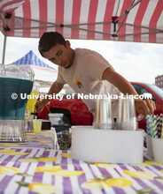 Farmers Market in the Haymarket, Lincoln, Nebraska. August 6, 2022. 