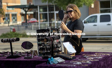 Farmers Market in the Haymarket, Lincoln, Nebraska. August 6, 2022. 