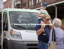 Farmers Market in the Haymarket, Lincoln, Nebraska. August 6, 2022. 