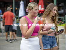 Farmers Market in the Haymarket, Lincoln, Nebraska. August 6, 2022. 