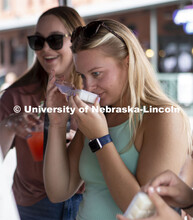 Farmers Market in the Haymarket, Lincoln, Nebraska. August 6, 2022. 