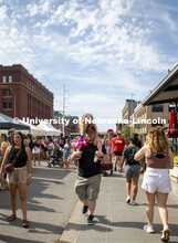 Farmers Market in the Haymarket, Lincoln, Nebraska. August 6, 2022. 