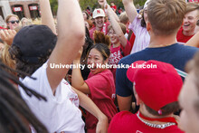 Chancellor’s BBQ to welcome the class of 2026 in the greenspace by the Nebraska Union. August 19, 
