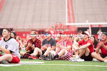 Nebraska vs Northwestern football watch party in Memorial Stadium. August 27, 2022. 