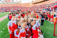 Nebraska vs. Georgia Southern football in Memorial Stadium. September 10, 2022. 