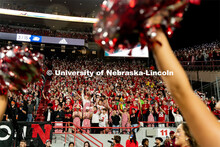 Husker fans cheer at the Nebraska vs. Georgia Southern football in Memorial Stadium. September 10, 2