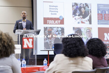 Marco Barker, Vice Chancellor for Diversity and Inclusion, delivers the 2022 State of Diversity in E