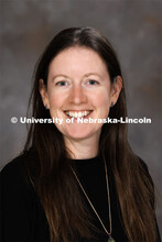 Studio portrait of Jessica Corman, Associate Professor, School of Natural Resources. April 10, 2023.