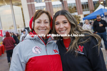 Cari Cohn-Morros and her daughter, Rachel Morros. Rachel is one of this year’s homecoming court. C