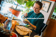 Students eat at The Oven restaurant in the Haymarket. About Lincoln at The Oven. November 2, 2023. 