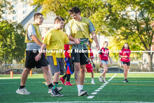 Intramural football on Mabel Lee Fields. October 2, 2024. 