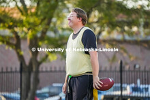 Intramural football on Mabel Lee Fields. October 2, 2024. 