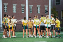 Intramural football on Mabel Lee Fields. October 2, 2024. 