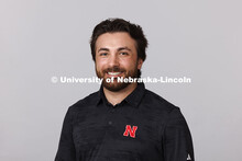 Studio portrait of Gavin DuPont, Recruitment Specialist for Office of Admissions / ASEM. October 10,