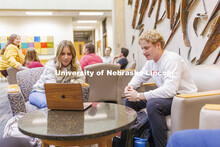 Law students studying in the College of Law. College of Law photoshoot. October 10, 2024. 