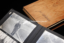 A photo album and journal inscribed with Joseph Ishikawa's name are part of the collection. Alumni P