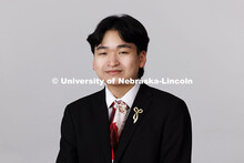 Studio portrait of Jimmy Truong. New Student Enrollment Orientation Leaders. December 13, 2024. 