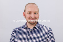 Studio portrait of Robert Anderson, Visting Assistant Professor of Musicology in the Glenn Korff Sch