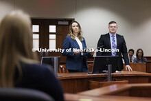 Assistant Professor Jessica Murphy (left) leads the Criminal Clinic. College of Law Clinics. Septemb