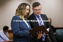 Assistant Professor Jessica Murphy (left) leads the Criminal Clinic. College of Law Clinics. Septemb