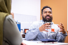 Ashley Wallace, Global Experience Coordinator / Global Experiences Office. Wallace is pictured in hi