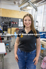 Brooke Bode, a senior mechanical engineering major was one of four selected into the inaugural cohor