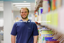 Lucas Timm, a senior elementary education major, completed part of his practicum by working in the K