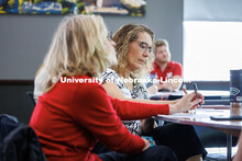 (Left) Dena Noe, the Vice President of Member Experience for the Nebraska Federal Credit Union and M
