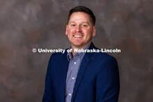 Studio portrait of Danny Ferry, Director of Development for UNL College of Engineering, Nebraska Uni
