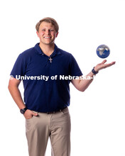 Studio portrait of Seth Daup, Engler Agribusiness Entrepreneur. May 1, 2025. 