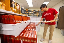 Kevin Lievano, a PhD student in the UNL School of Biological Sciences, is being highlighted in the C