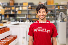 Kevin Lievano, a PhD student in the UNL School of Biological Sciences, is being highlighted in the C