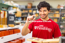 Kevin Lievano, a PhD student in the UNL School of Biological Sciences, is being highlighted in the C