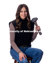 Studio portrait of Allison Carpenter, Engler Agribusiness Entrepreneur. May 16, 2025. 