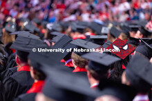 Business Administration major Mandy Tran decorated her graduation cap like the superhero, Spiderman.
