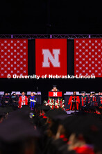 Elizabeth Herbin, outgoing president of the Association of Students of the University of Nebraska (A