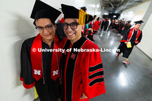 Chemical Engineering major Sebastian Sanchez-Salinas poses for a photo with his professor, Dr. Siama