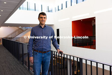 Felix Olschofka, Director and Chair of the Glenn Korff School of Music and Professor of violin, pose