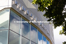 Exterior view of Kimball Recital Hall. Spring on City Campus. May 28, 2025. 